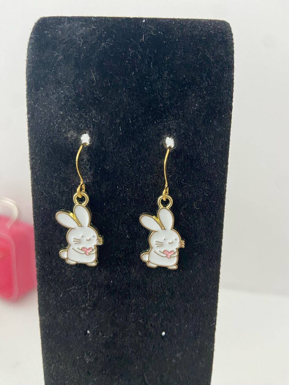 bunny earrings